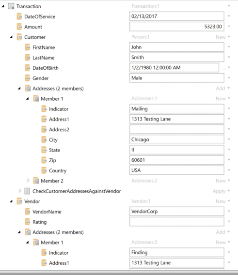 Transaction Schema Transaction Schema