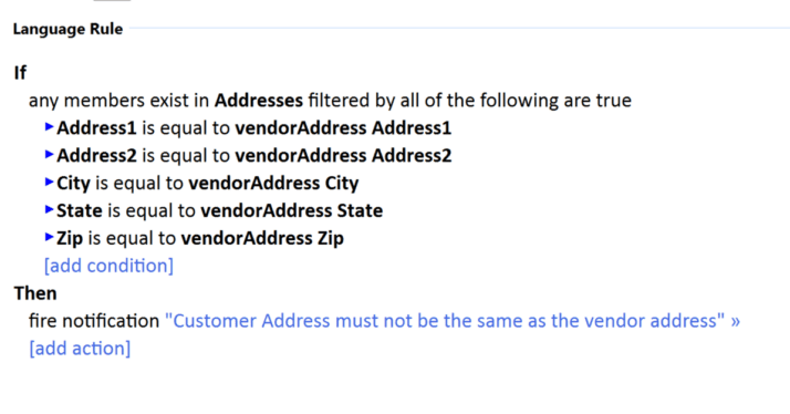 Business Language Rule Business Language Rule