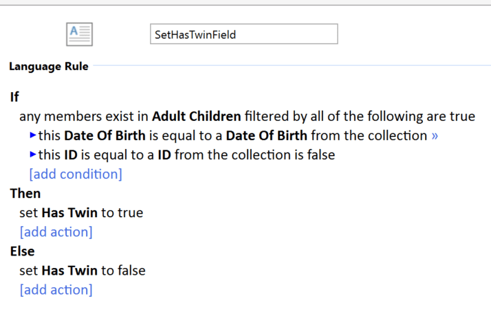 Language Rule Language Rule