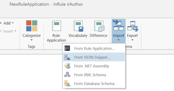 Import JSON