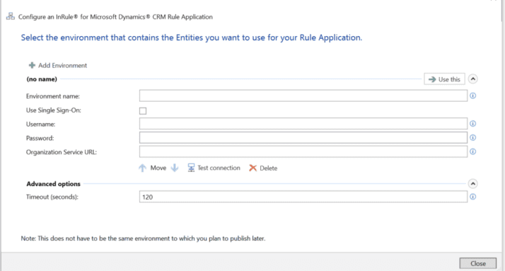 Configure Connection Setup Configure Connection Setup