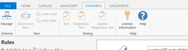 irAuthor Dynamics Tab irAuthor Dynamics Tab