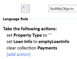 Business Language Rule