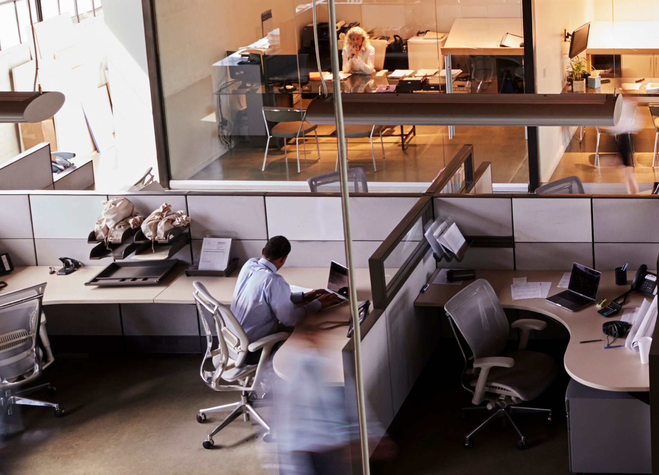 Busy office