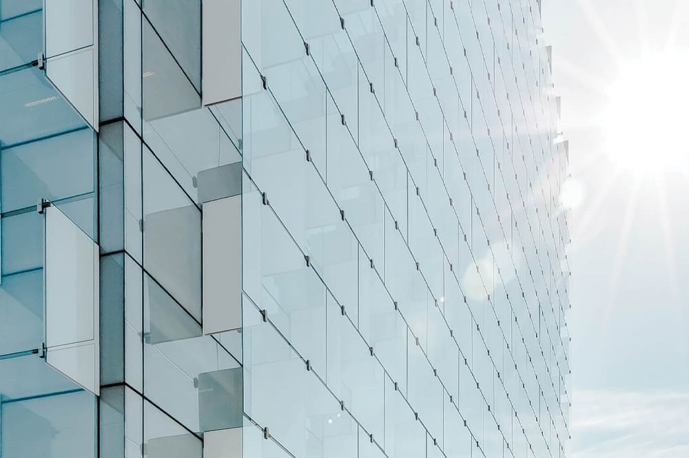 glass skyscraper